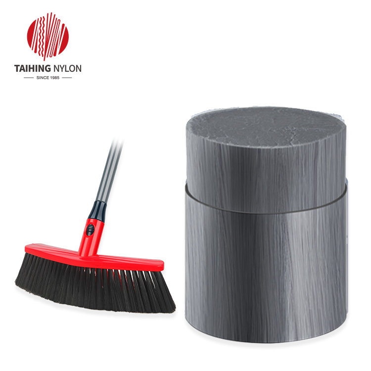 PET flaggable synthetic fiber for broom brush